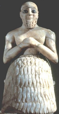 Sumerian worshipper